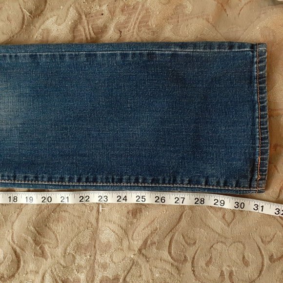 Levi's 529 Curvy Fit Straight Women's Medium Wash Denim Jeans-Size 10 M W30 L32 - Picture 7 of 10